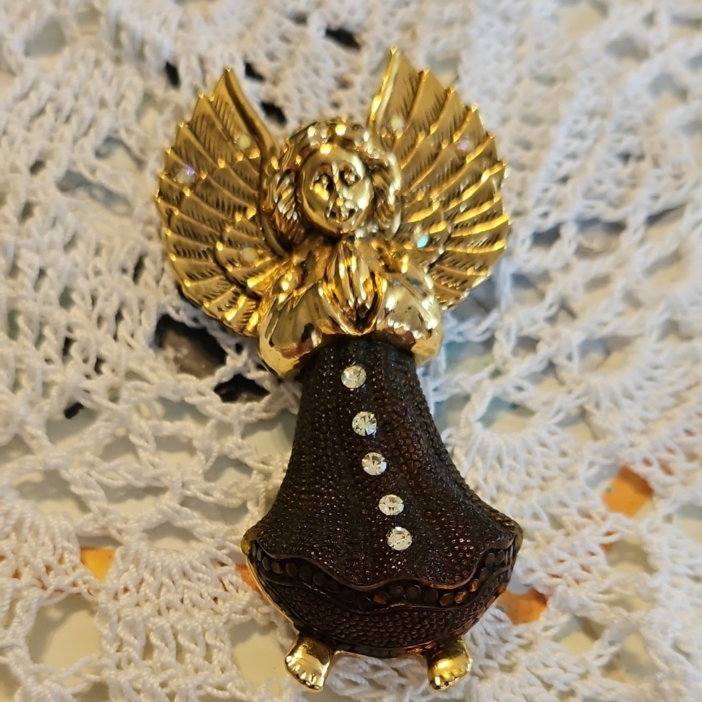 BOGO 1/2 Off Vintage Angel Brooch
